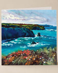 Upon A Pavement Of Sapphire - Art Greeting Cards