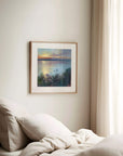 Coastal bedroom wall art prints - by Rachel Painter seascape artist