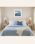 Bedroom art prints for coastal theme - by Rachel Painter, contemporary landscape artist