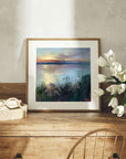 Wall art prints for coastal lounge decor or dresser - by Rachel Painter, contemporary artist