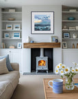Coastal art prints for lounge - by Rachel Painter, contemporary landscape artist