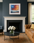 Wall art prints for dark living room - print by Rachel Painter, contemporary landscape artist