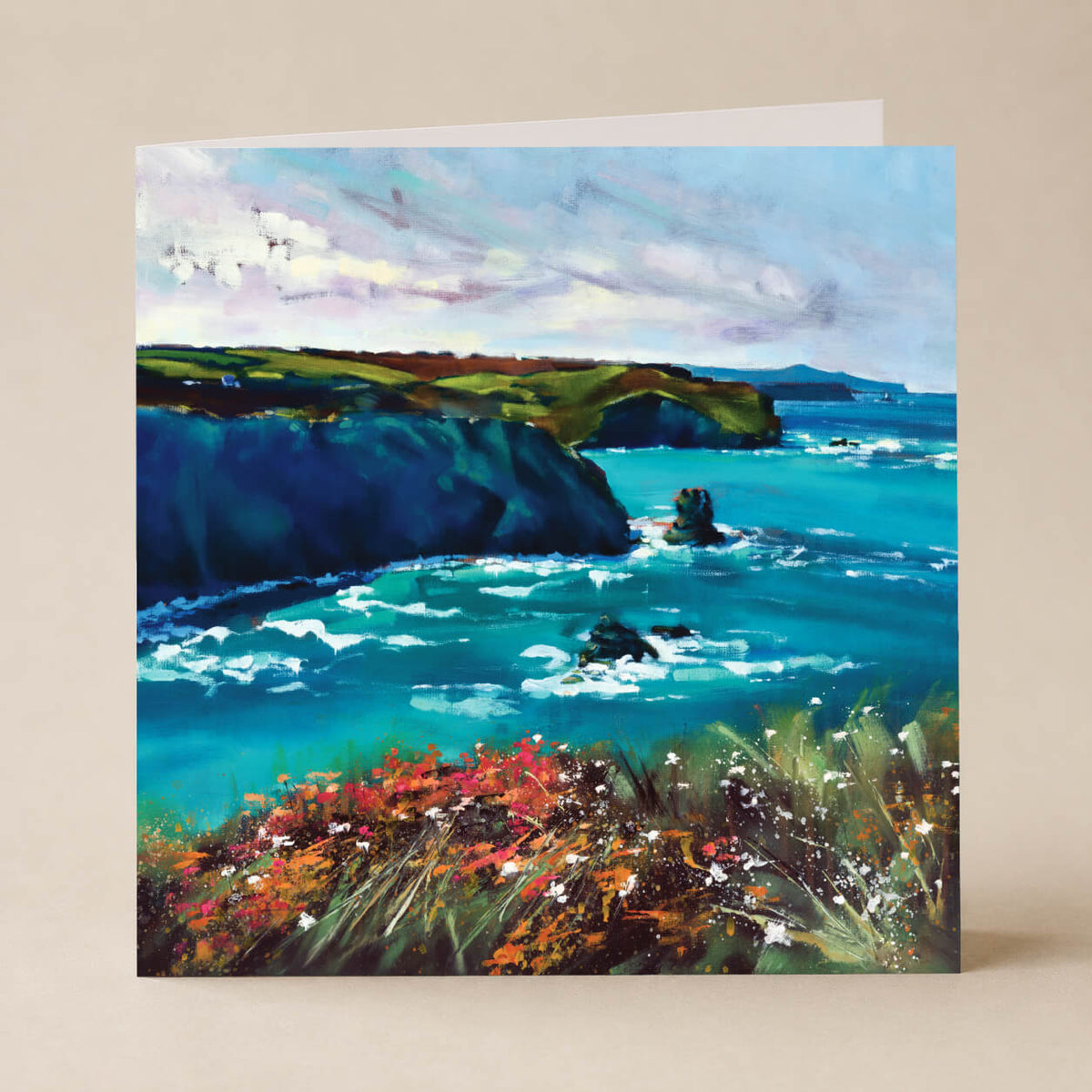Upon A Pavement Of Sapphire - Art Greeting Cards