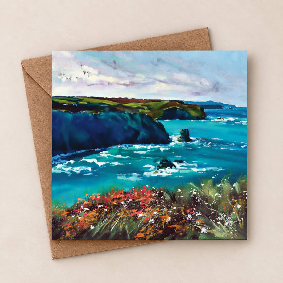 Upon A Pavement Of Sapphire - Art Greeting Cards