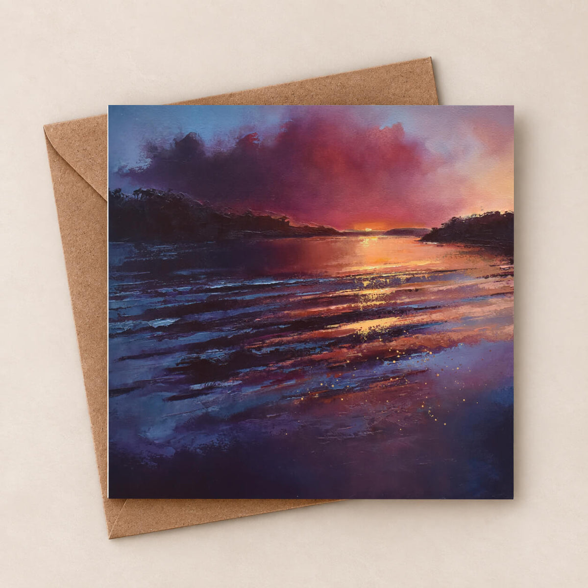Windswept Love No.5 - Art Greeting Cards