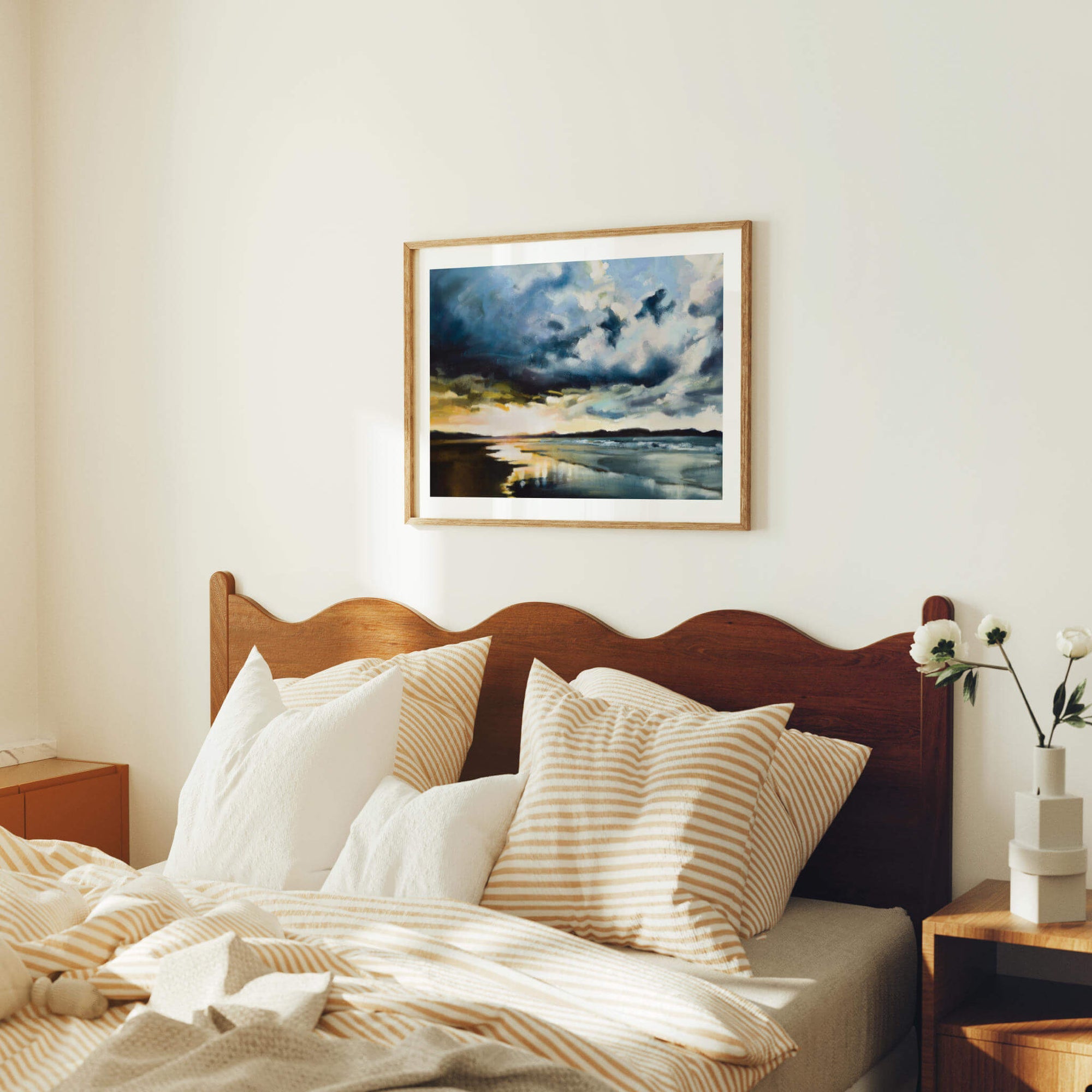 A Path Lined With Gold - Fine Art Paper Prints