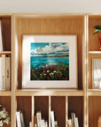 Seascape print as small gift idea - by Rachel Painter, contemporary seascape artist