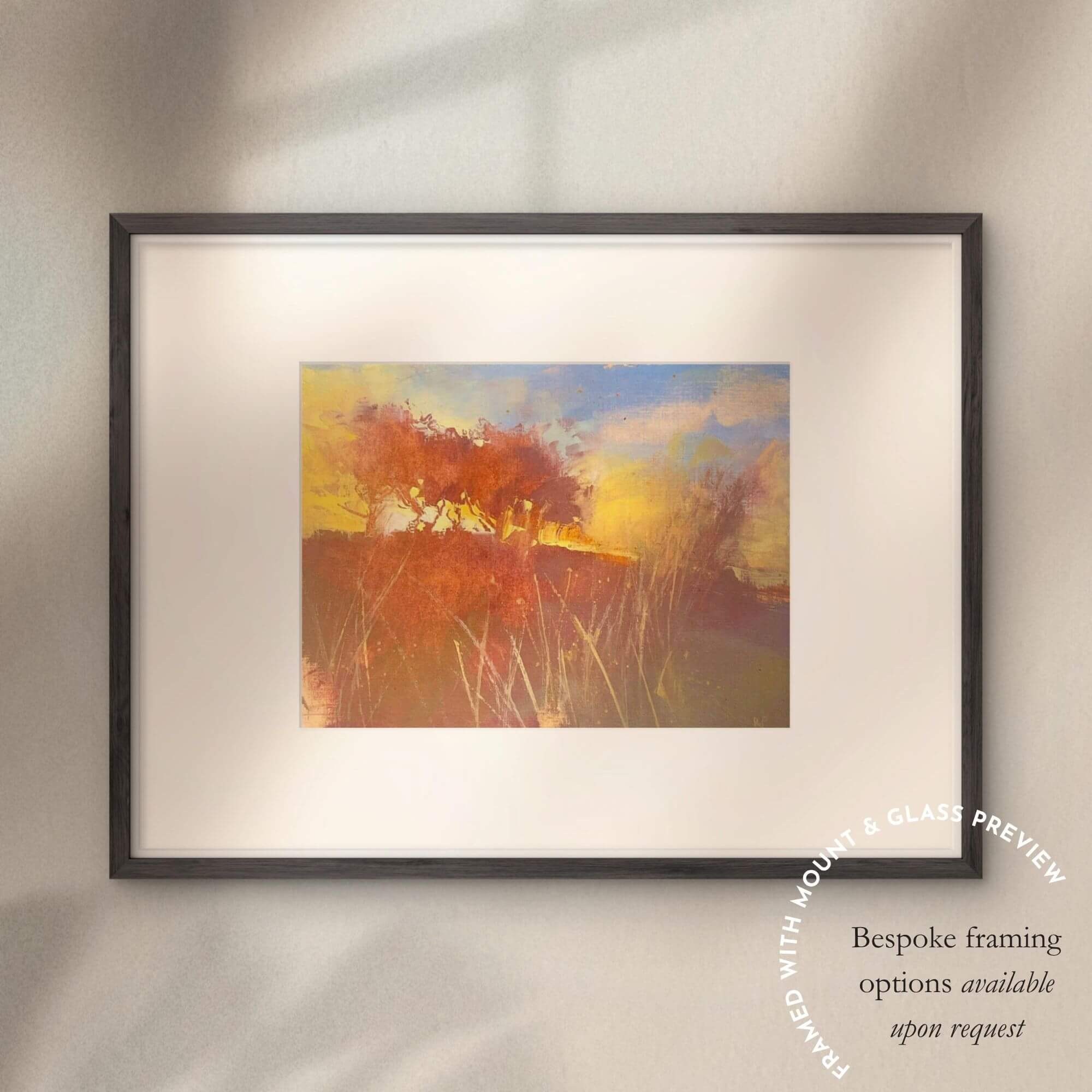 Windswept Tree Study No.1 - Oil On Paper