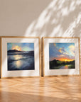 Windswept Love No.7 & 8 - Paper Diptych