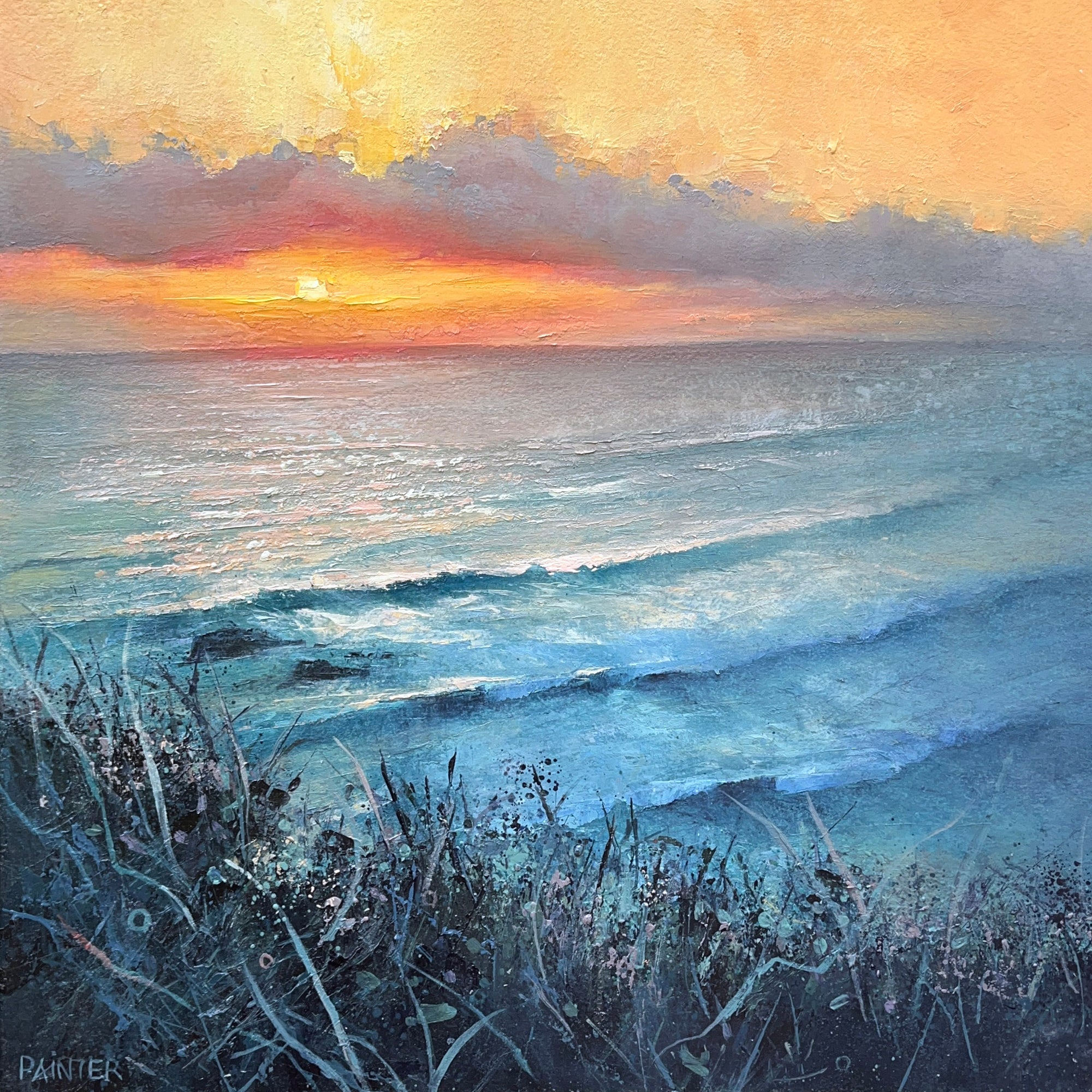 Held Above The Tide - Original Oil Painting