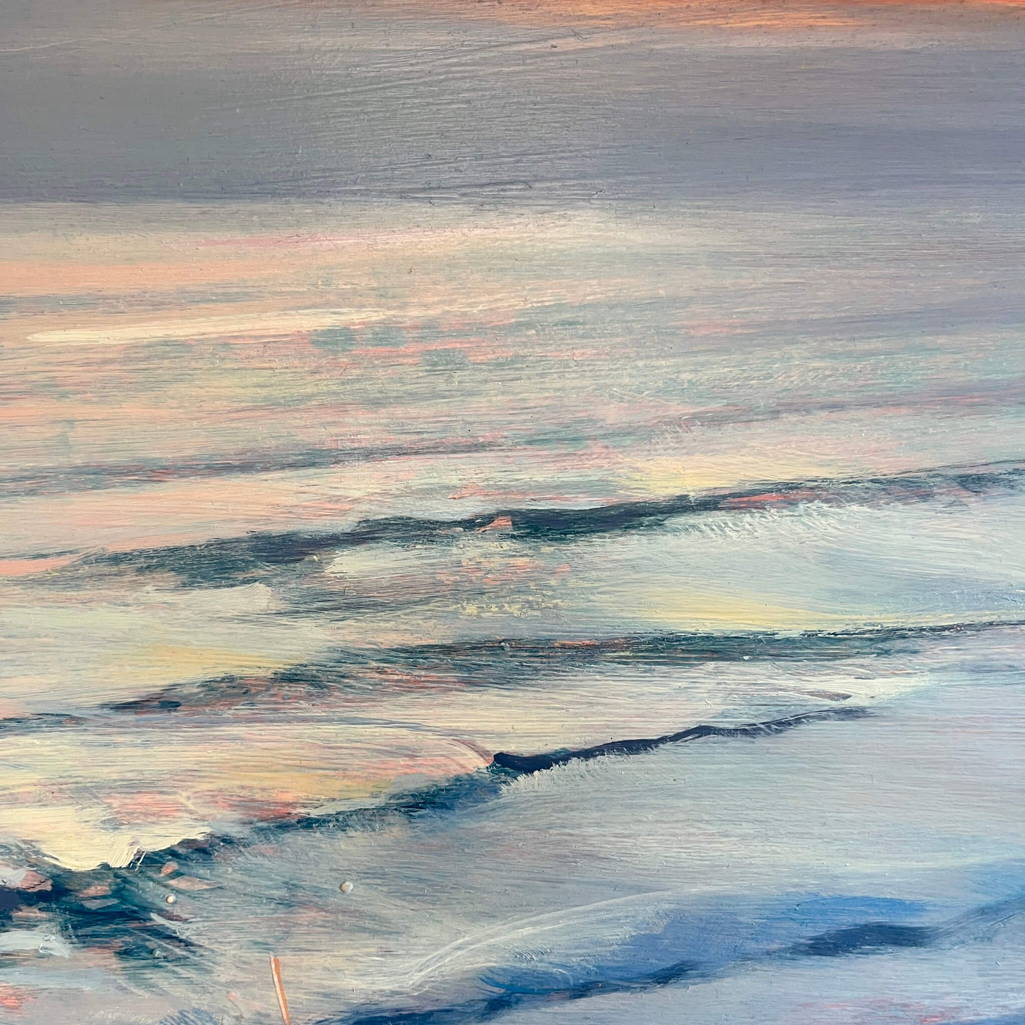 Resting In Your Smile - Original Oil Painting