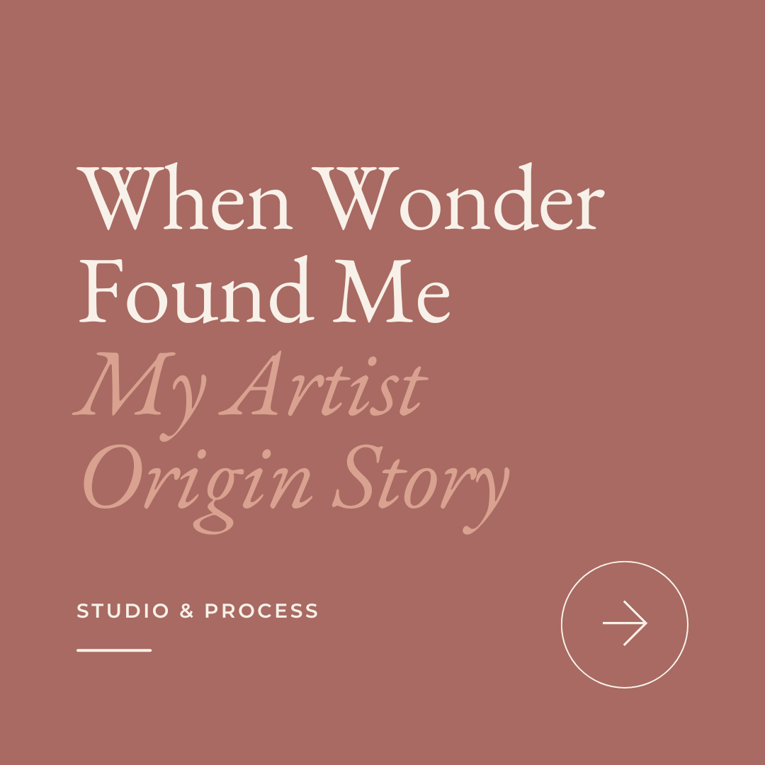 'When Wonder Found Me' - Rachel Painter's artist origin story