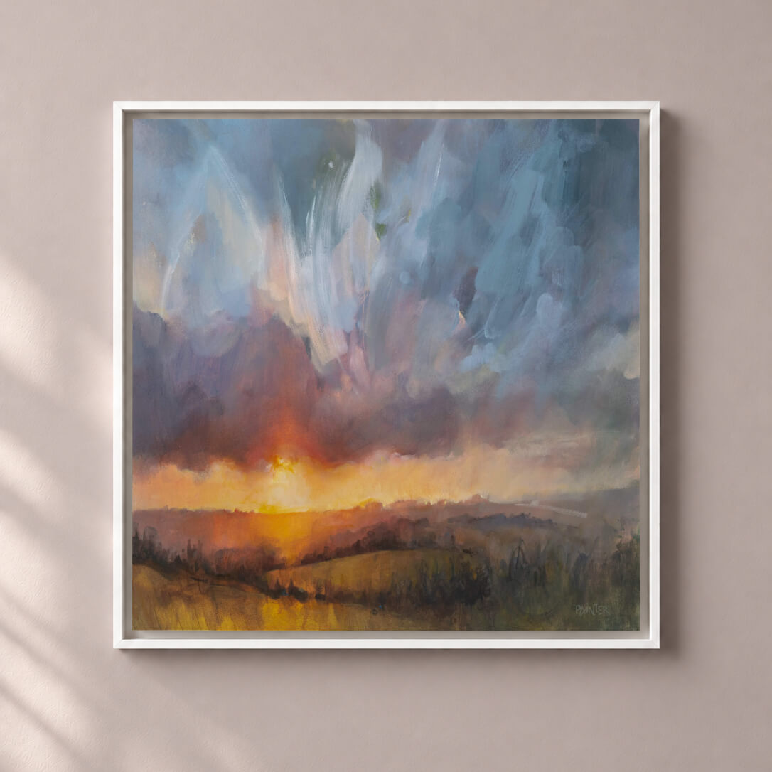 Wings Of The Wind - Original Oil Painting